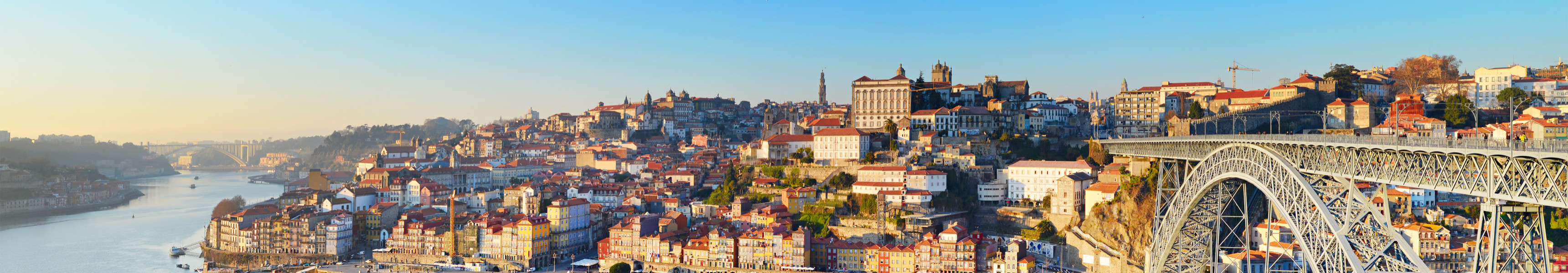 Blick auf einer der sch&ouml;nsten St&auml;dte Portugals: Porto 