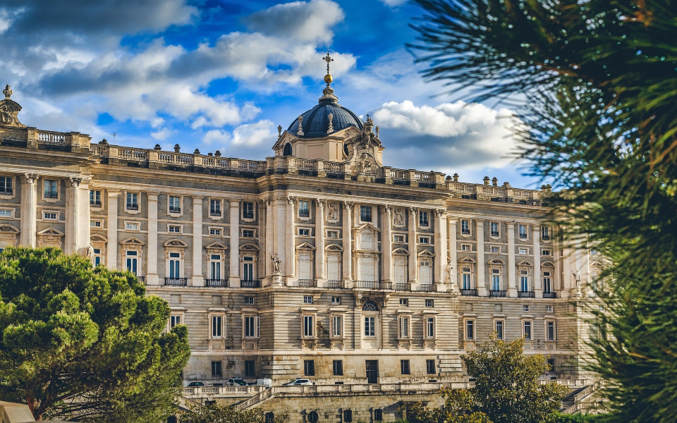 Historisches Geb&auml;ude in Spanien