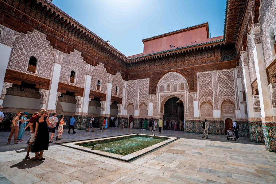 Koranschule im Herzen in Marrakeschs / Copyright/Fotocredit: 
